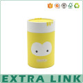 Clothing paper cardboard cylinder tube box with custom design